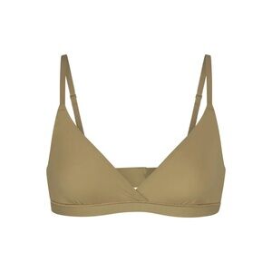 Skims fits everybody crossover bralette khaki